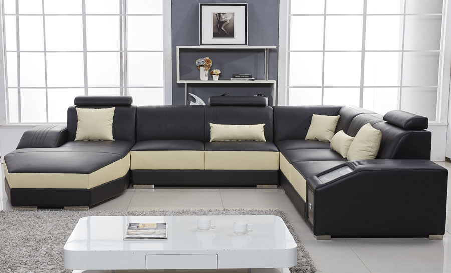 Faber Leather Sofa Lounge Set